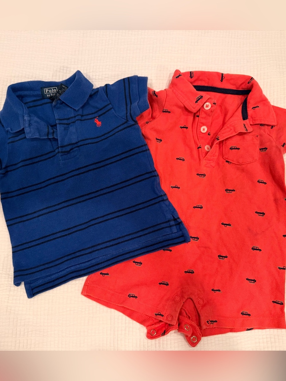 Ralph Lauren Kids Polo & orange one piece